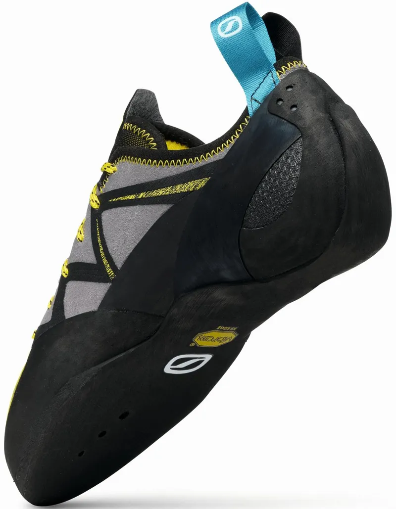 Scarpa Vapour Lace Climbing Shoes - Smoke-Yellow-5